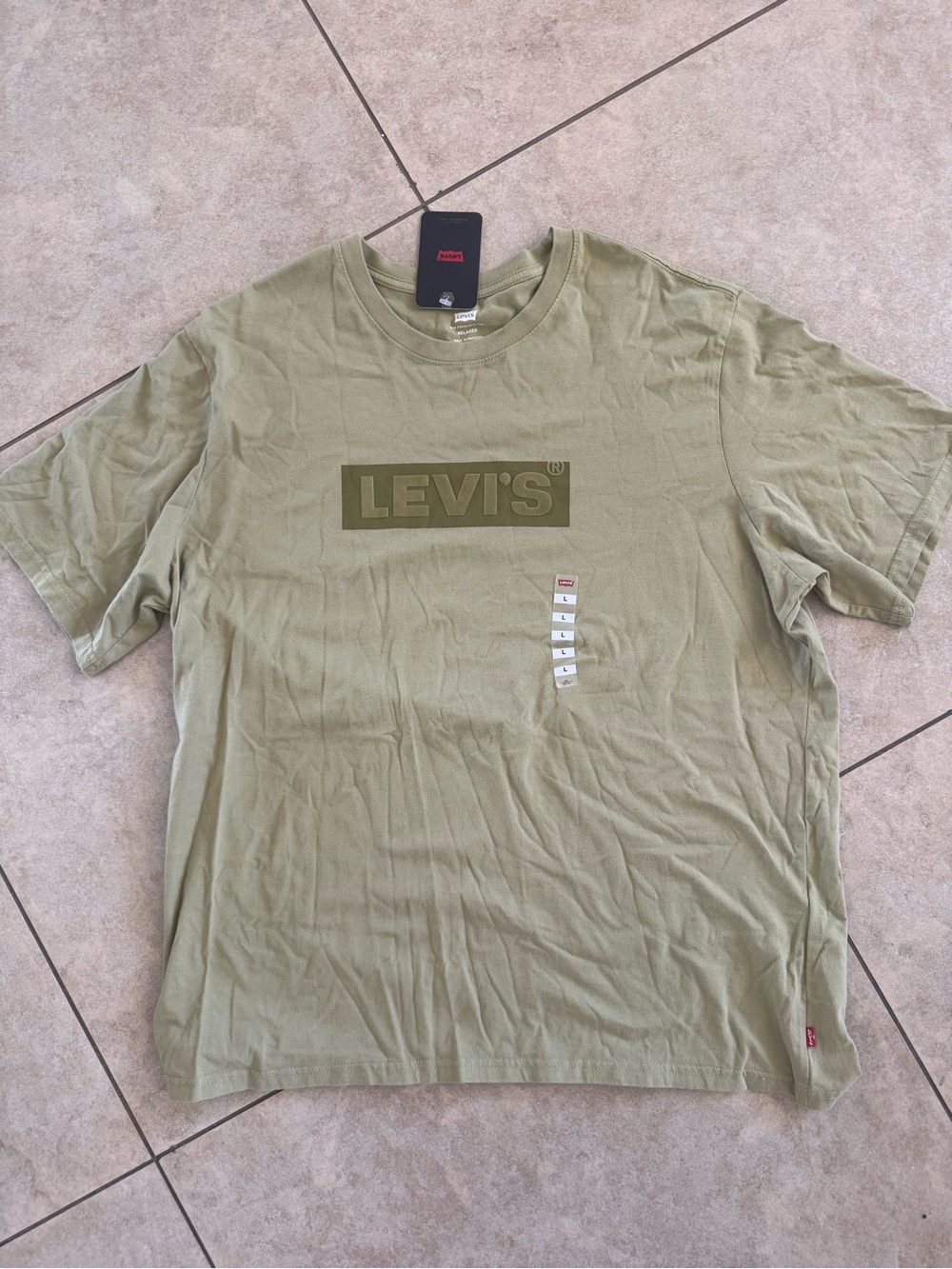 Levi's Relaxed Fit Short Sleeve T-Shirt NWT Size Large